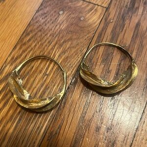 24k Gold Plated Fulani Earrings